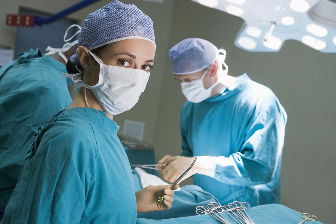 Dažos gadījumos prostatas stagnācijai nepieciešama operācija